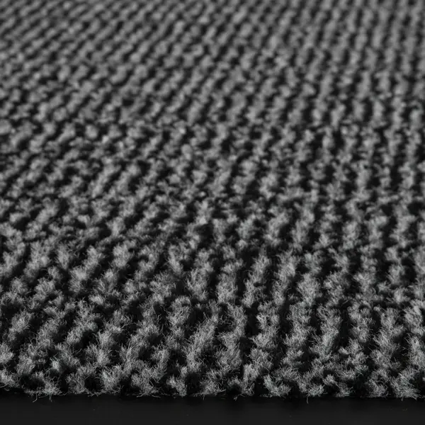 фото Коврик step 90х120 см полипропилен цвет серый remiling