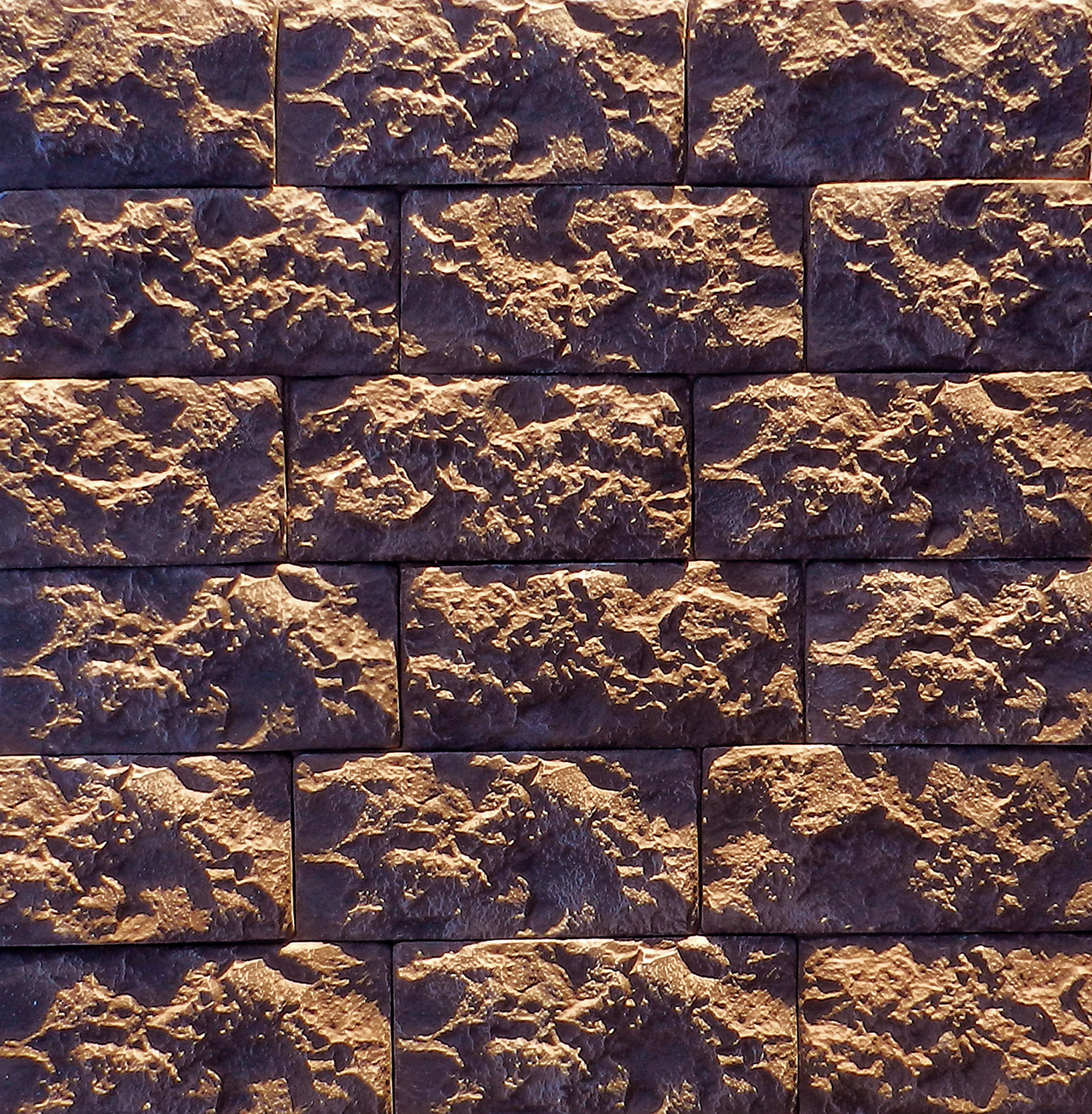 Камень искусственный ramo Доломит шоколадно-коричневый 0.77 м²