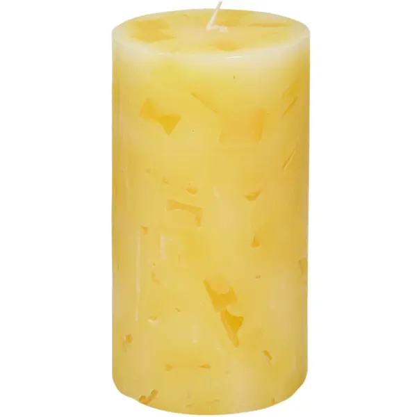 Свеча-столбик «Меланж», 7x13 см, аромат ваниль свеча магия праздника