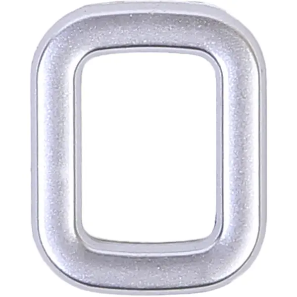 Цифра «0» самоклеящаяся 40х32 мм пластик цвет матовое серебро плёнка самоклеящаяся 0 45x1 5 м серебро