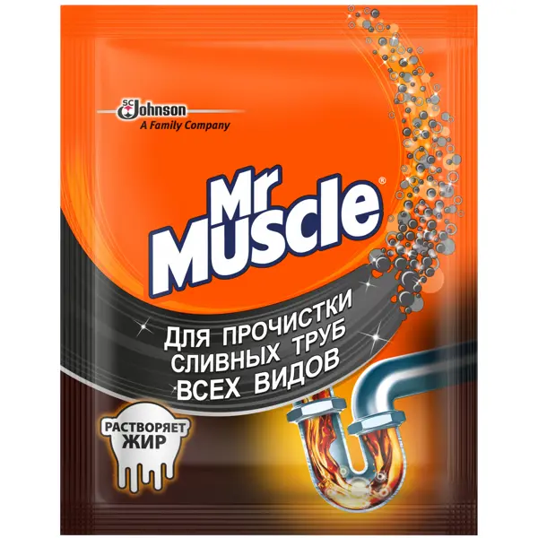Средство для прочистки труб Мr.Muscle 70 г средство mr muscle для прочистки сливных труб 70 г