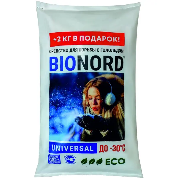 Антигололедный реагент Bionord Universal 12 кг