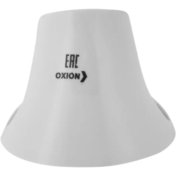 Патрон-стойка пластиковая Oxion E27 наклонная цвет белый патрон керамический oxion голиаф e40