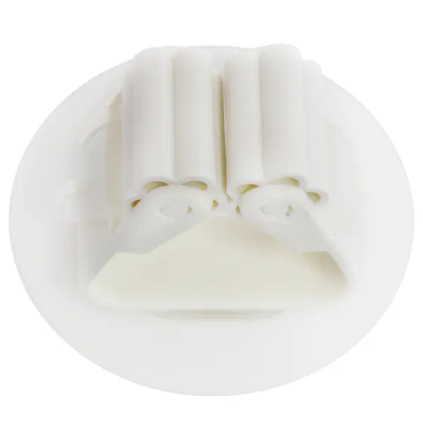 Настенный держатель для швабры Rolla пластик цвет белый нагрузка до 5 кг фасадный пластиковый держатель ekf