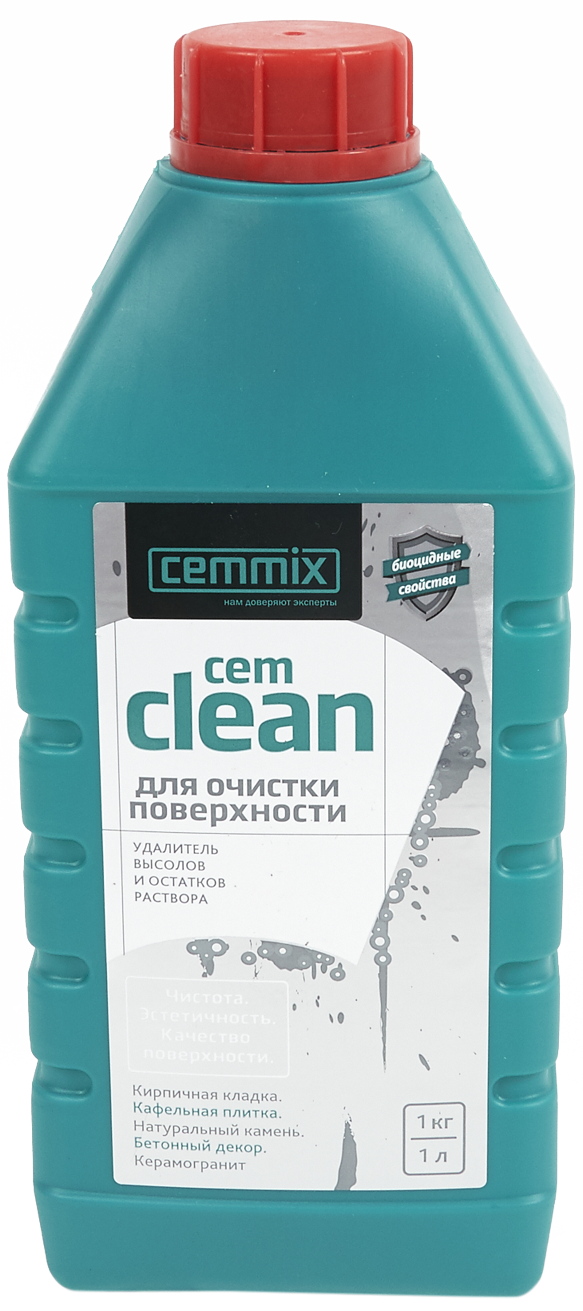 Удалитель высолов и остатков раствора Cemmix CemClean, 1 л ✳️ купить по  цене 361 ₽/шт. в Волгограде с доставкой в интернет-магазине Леруа Мерлен