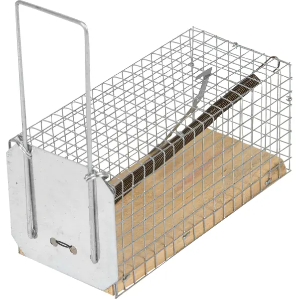 Мышеловка-клетка с деревянным дном тедди люкс клетка для грызунов для грызунов