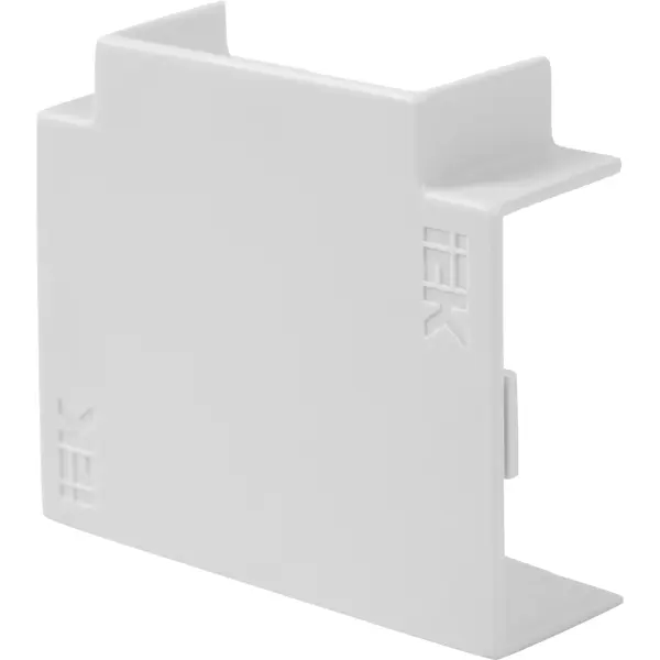 Тройник для кабель-канала IEK КМТ 40х16 мм цвет белый 4 шт.
