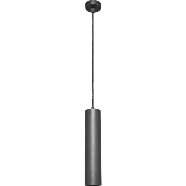 Светильник подвесной 1 м² GU10 цилиндр цвет черный вешалка настенная 5 крючков 8х48х16 5 см металл зми норма 5 вн 24 б белая