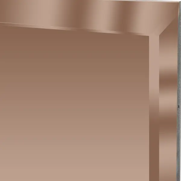 фото Плитка зеркальная mirox 3g прямоугольная 20x10 см цвет бронза без бренда