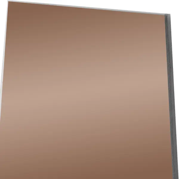 фото Плитка зеркальная mirox 3g трапециевидная 20x11.7 см цвет бронза, 8 шт. без бренда