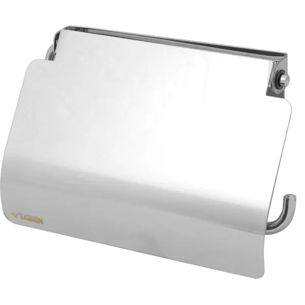 Держатель для туалетной бумаги Fixsen Otel с крышкой стойка с держателем для бумаги fixsen напольная fx 433
