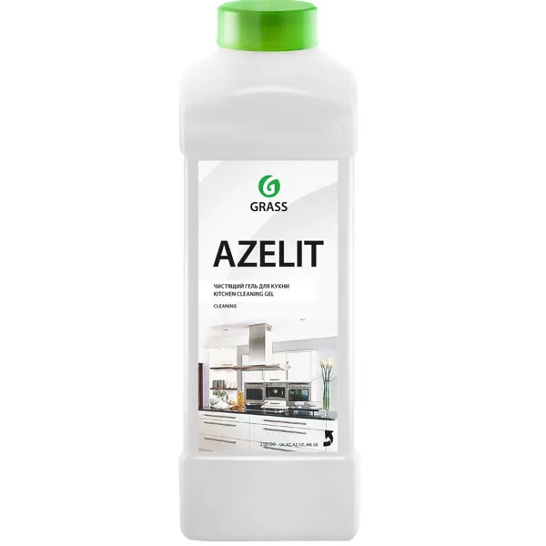 Средство чистящее для кухни Grass Azelit 1 л универсальное средство для удаления жира astonish 750 мл