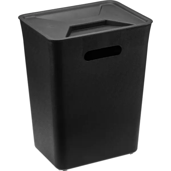 Набор для раздельного сбора мусора Idea 2 контейнера цвет черный набор для раздельного сбора мусора idea 2 контейнера