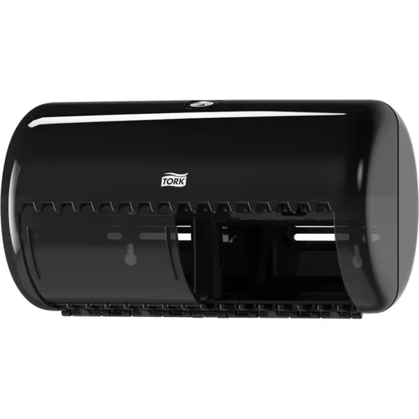 Диспенсер для туалетной бумаги Tork стандартный рулон T4 цвет черный пластиковый ручной диспенсер для туалетной бумаги grass