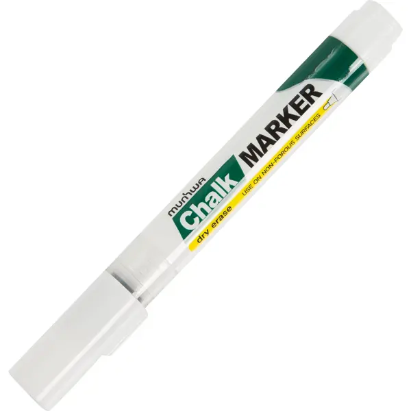 Маркер меловой Munhwa белый 3 мм маркер краска munhwa pm 04 зеленый