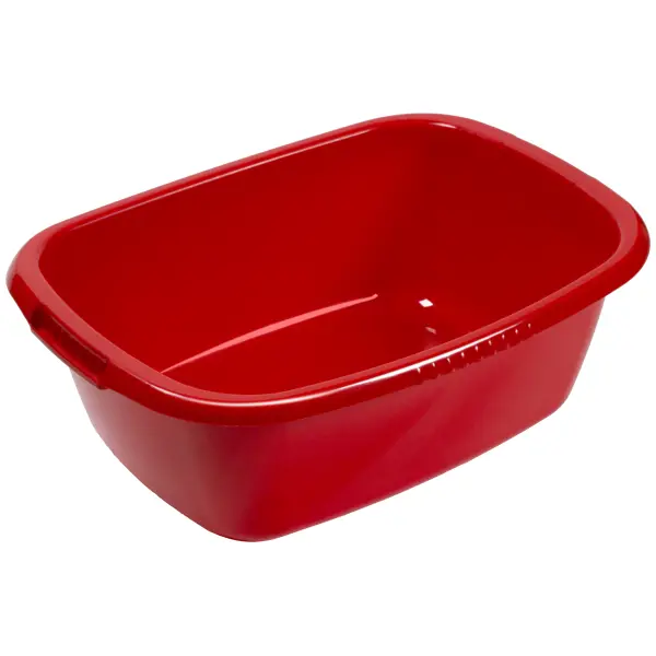 Таз овальный «Водолей» 32 л пластик цвет красный контейнер пищевой пластик 0 65 л белый овальный альтернатива м8792
