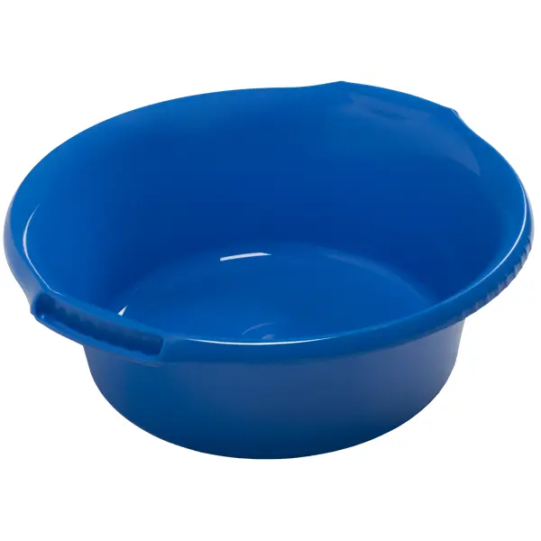 Таз круглый «Водолей» 16 л пластик цвет синий таз овальный водолей 24 л пластик цвет салатовый