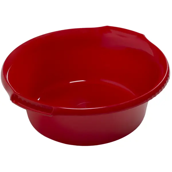 Таз круглый «Водолей» 16 л пластик цвет красный таз овальный водолей 24 л пластик цвет салатовый