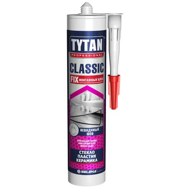 Клей монтажный Tytan Professional Classic Fix универсальный 310 мл
