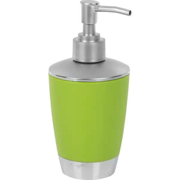 фото Дозатор для жидкого мыла «альма» цвет зелёный без бренда