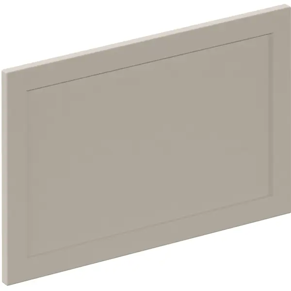 Фасад для кухонного шкафа Ньюпорт 59.7x38.1 см Delinia ID МДФ цвет бежевый ящик delinia id 36 8x9 4x48 см металл серый