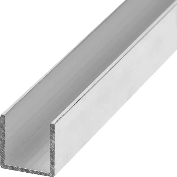 Профиль алюминиевый П-образный 15х15х15х1.5x1000 мм