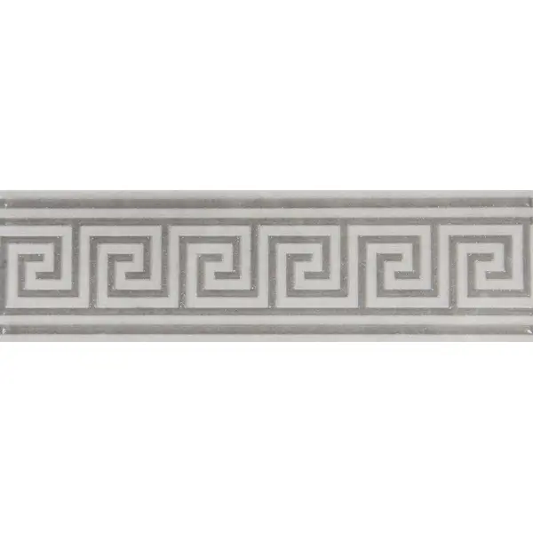 Бордюр Шахтинская Плитка Дора 20x5.7 см цвет серый плитка настенная шахтинская плитка дора 20x30 см 1 44 м² серый микс