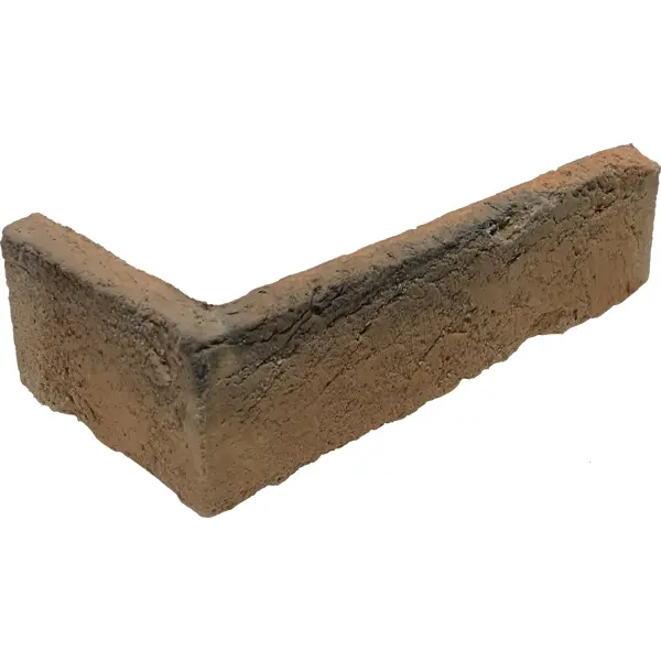 Угловой камень искусственный White Hills Лондон Брик разноцветный коричневый 2.46 м.п.