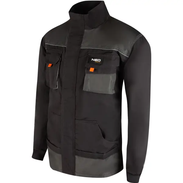 Куртка рабочая Neo HD цвет серый размер XXL/58 рост 194-200 см куртка tilta air windbreaker l серая ta aw l gg
