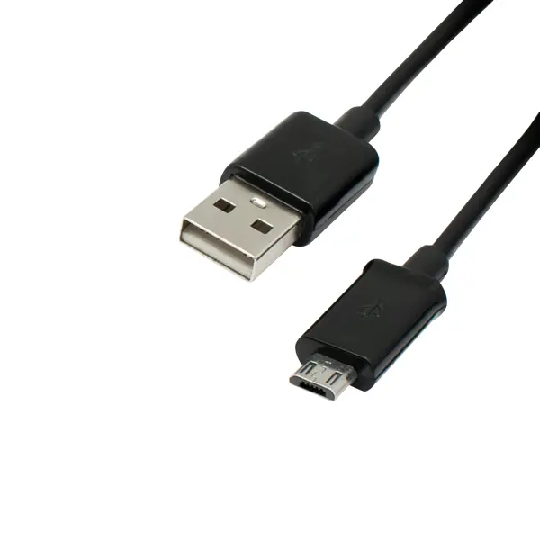 Кабель Oxion USB-micro USB 0.8 м цвет черный кабель canyon micro usb cne usbm1w белый