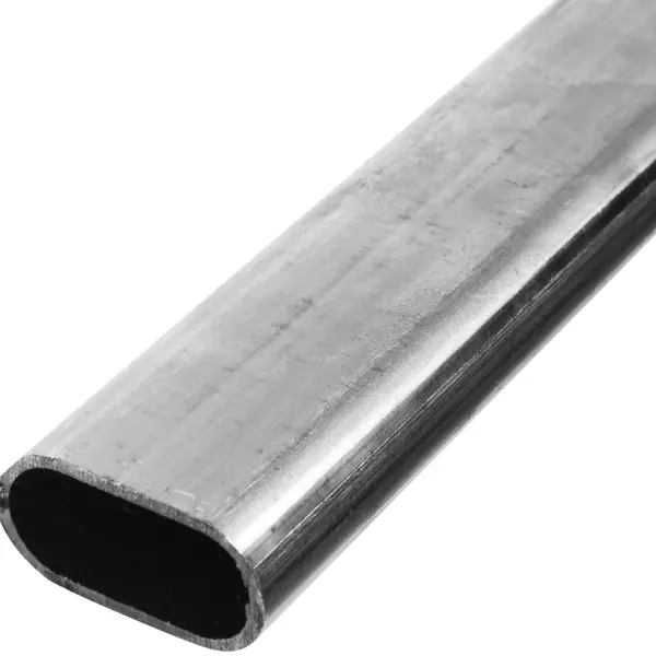 Труба овальная 30х1.5х2000 мм, сталь, без покрытия форма для запекания овальная с ручками