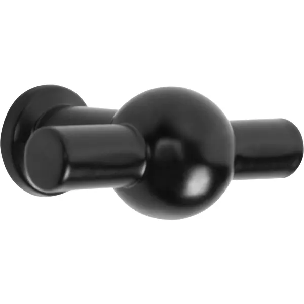 Ручка-кнопка мебельная K-1140, цвет матовый черный мебельная ручка кнопка boyard
