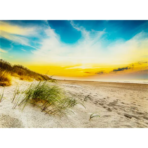 Картина на стекле «Песчаные дюны» 50х70 см поймать внедорожника