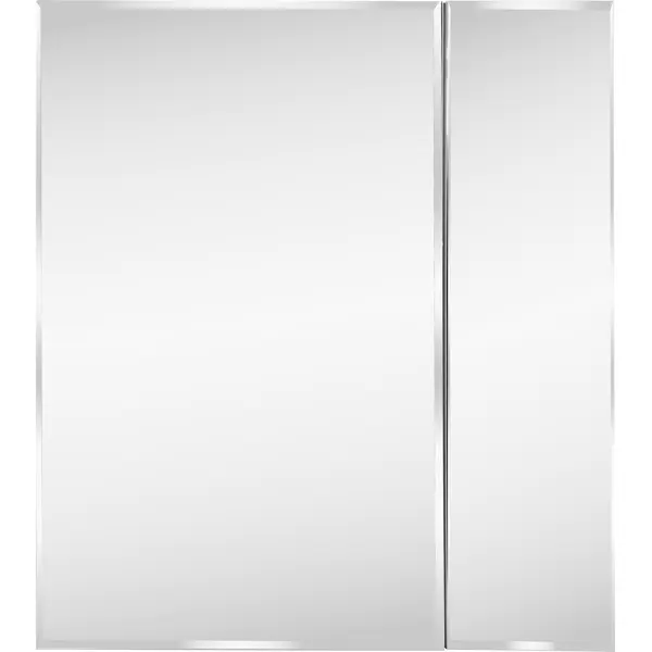 Шкаф зеркальный «Форте» 70 см цвет белый шкаф зеркальный венеция 55 см правый белый