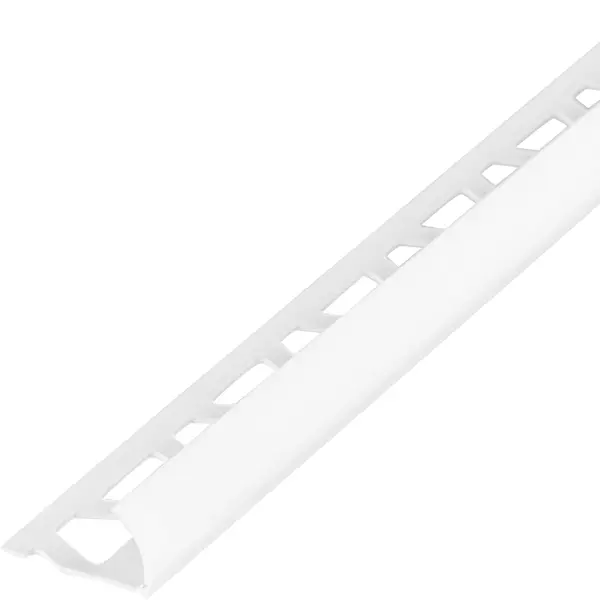 Уголок наружный Ideal глянцевый 10 мм цвет белый мастерок для внешних углов santool