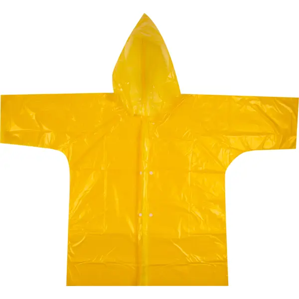 Плащ-дождевик детский ГП6-3-Ж цвет желтый 6-8 лет детский плащ дождевик мультидом