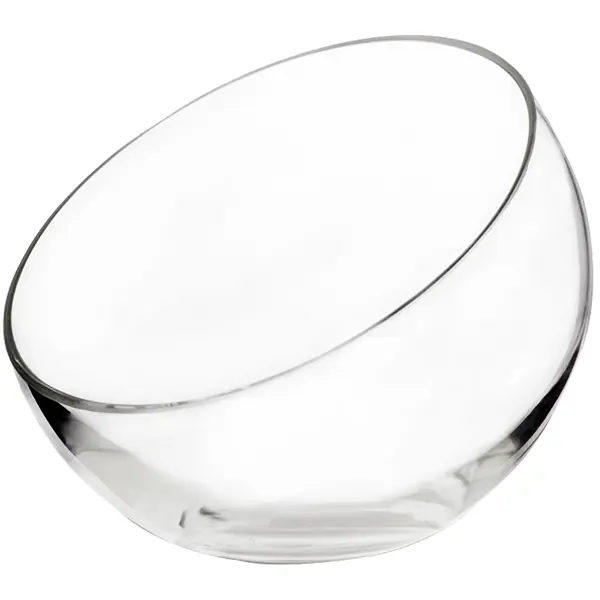 Ваза-подсвечник Анабель стекло 12.5 см прозрачный