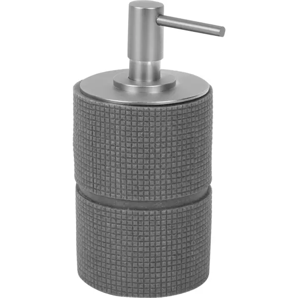 Дозатор для жидкого мыла Fixsen Nero цвет серый держатель дозатора жидкого мыла fixsen