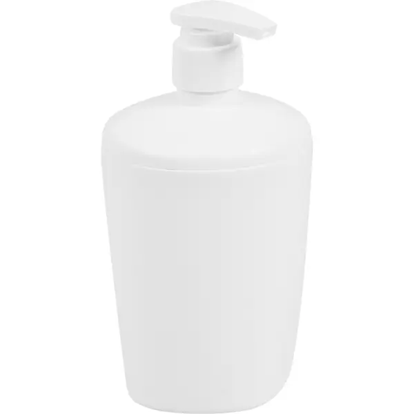 Дозатор для жидкого мыла Berossi Aqua цвет снежно-белый диспенсер для жидкого мыла berossi aqua lm агат
