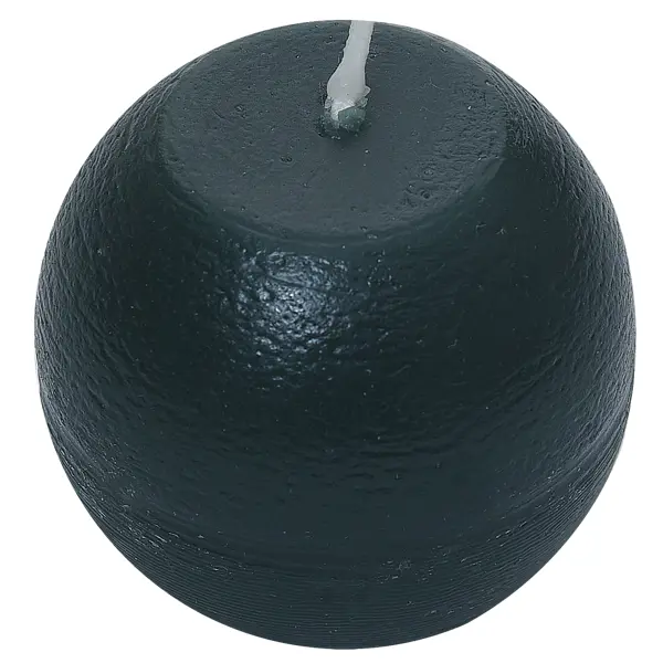 Свеча-шар «Рустик» 6 см цвет тёмно-зелёный свеча ароматизированная хвойный зеленый 60x105 см