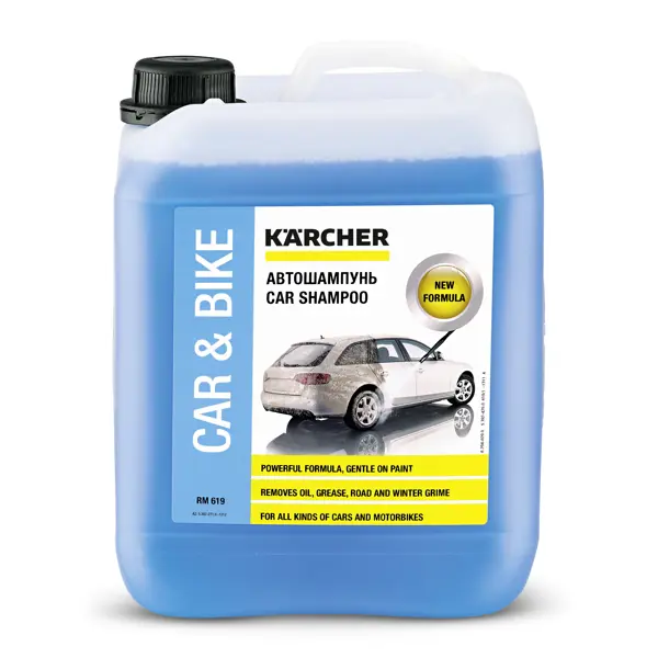 Шампунь для бесконтактной мойки Karcher RM 619, 5 л шампунь автомобильный karcher rm 806 vehiclepro 20 л