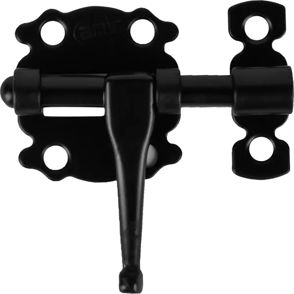 Задвижка Amig 484-40 6117, цвет чёрный хромированная цепь для двери amig