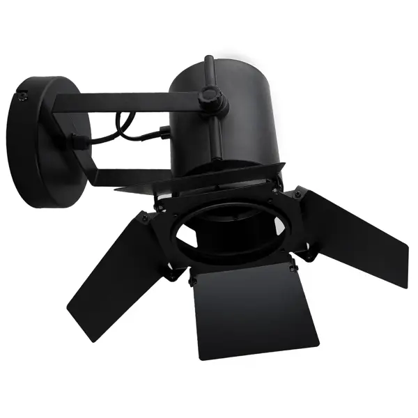 фото Настенный светильник inspire studio цвет чёрный металлик