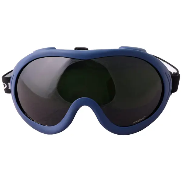 Очки для газосварки закрытые Krafter Spark 5PC черные с защитой от запотевания и царапин закрытые химостойкие очки ампаро
