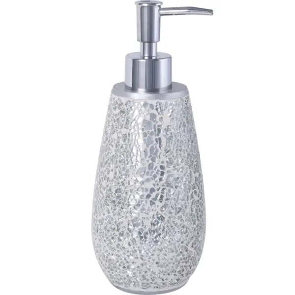 фото Дозатор для жидкого мыла fixsen snow цвет серебро