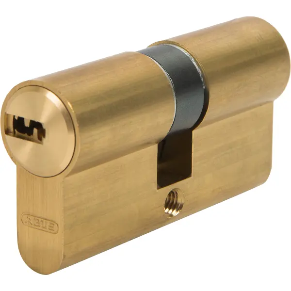 Цилиндр Abus D6MM 30/30 KD, 30x30 мм, ключ/ключ, цвет золото цилиндр перфорированный al 60 c pb ключ ключ золото