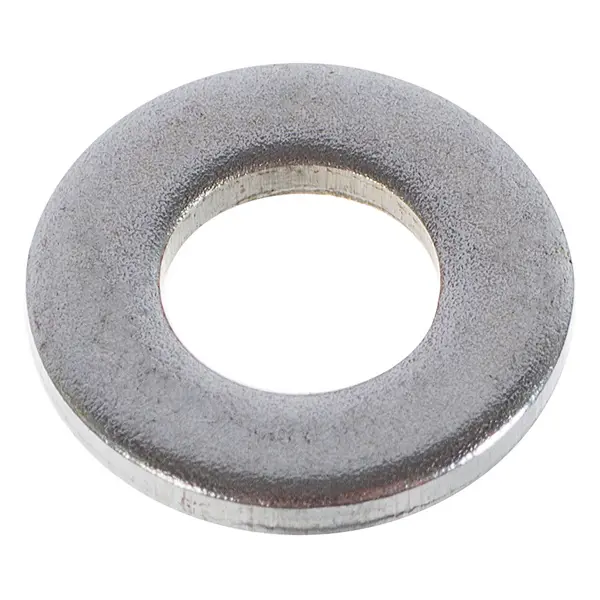 Шайба DIN 125A 6 мм оцинкованная сталь цвет серебристый на вес минихолодильник hyundai co1002 серебристый