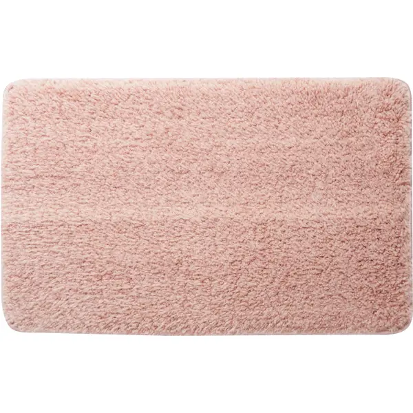 Коврик для ванной Fixsen Lido 50x80 см цвет розовый коврик для ванной fixsen lido 50x80 см розовый