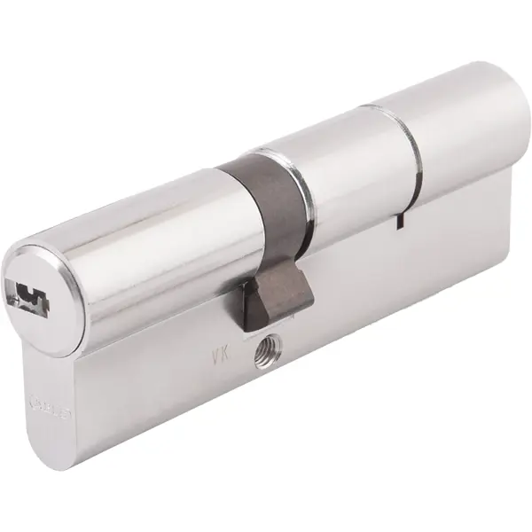 Цилиндр Abus D6N 50/60, 50x60 мм, ключ/ключ, цвет никель зеркало для ванной light led с подсветкой 50x60 см белый