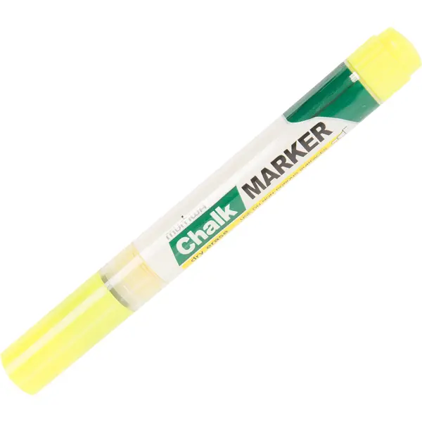 Маркер меловой Munhwa желтый 3 мм меловой маркер edding